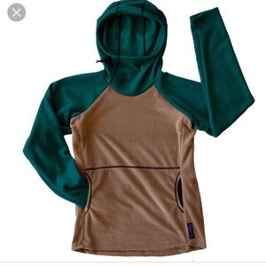 ISO men’s large/ extra large wind pro hoodie in this Carmel/ green color.